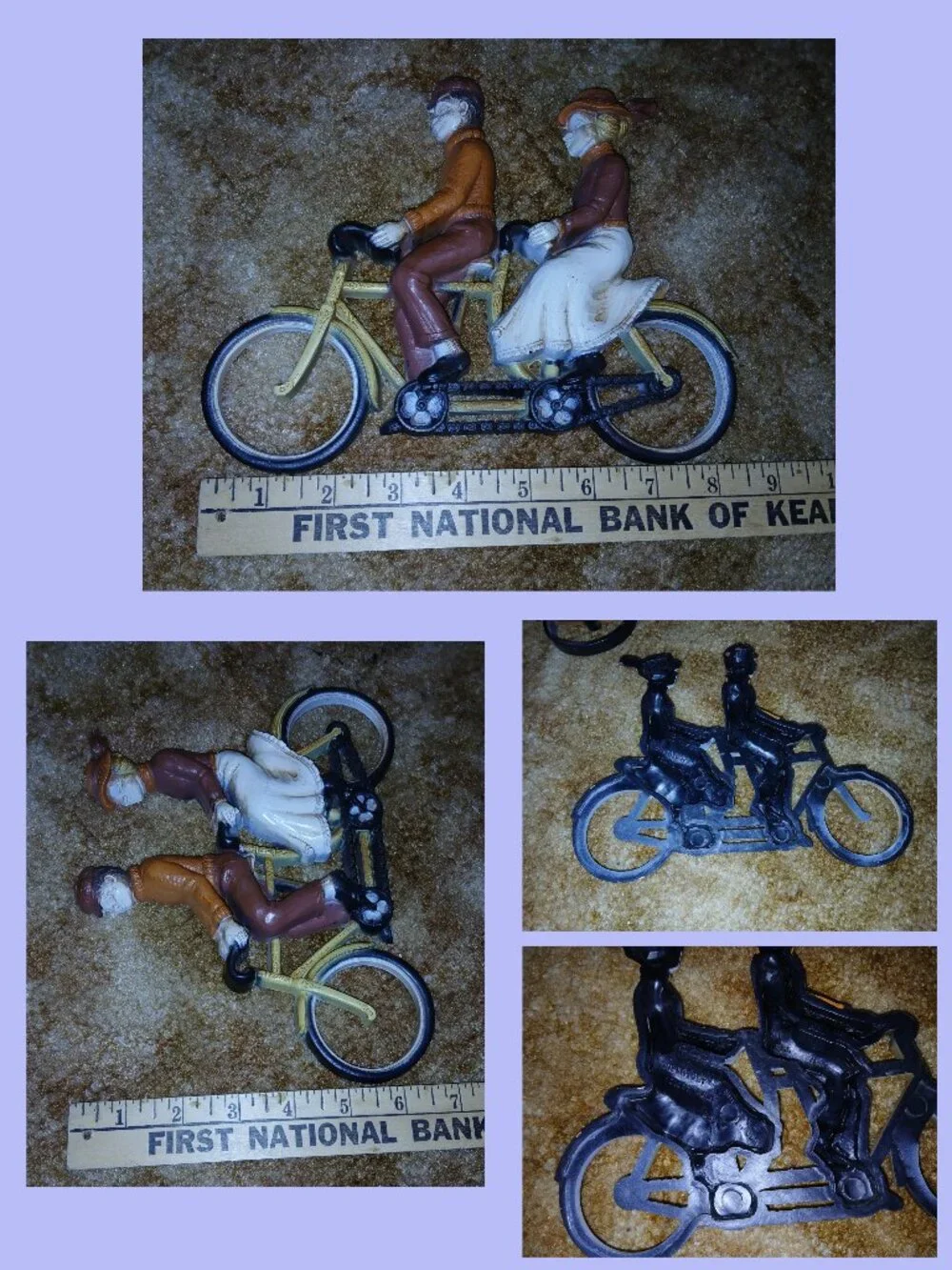 Vintage Antique 1975 Homco Made in USA Resin/Plastic Wall Decoration Decor